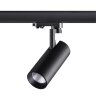 Трёхфазный трековый светодиодный светильник «Novotech» 358256, серия: HELIX. Фото 1.