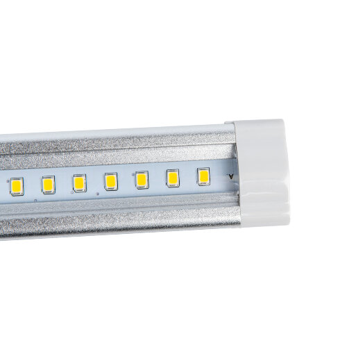 ULM-F45-2x6W-4500K IP20 SILVER Светильники светодиодные для мебели, набор из 2-х шт, Механический выключатель, 600x25x8мм, 2x500Lm - фото 3