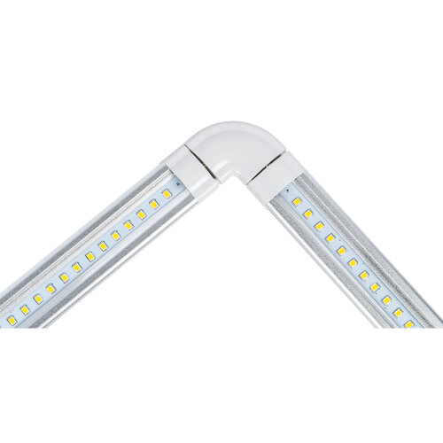 ULM-F45-2x6W-4500K IP20 SILVER Светильники светодиодные для мебели, набор из 2-х шт, Механический выключатель, 600x25x8мм, 2x500Lm - фото 6