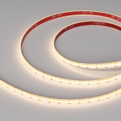 Светодиодная лента герметичная COB-SE-X360-8mm 5V Warm3000 (5 W/m, IP65, CSP, 5m) (Arlight) - фото 1