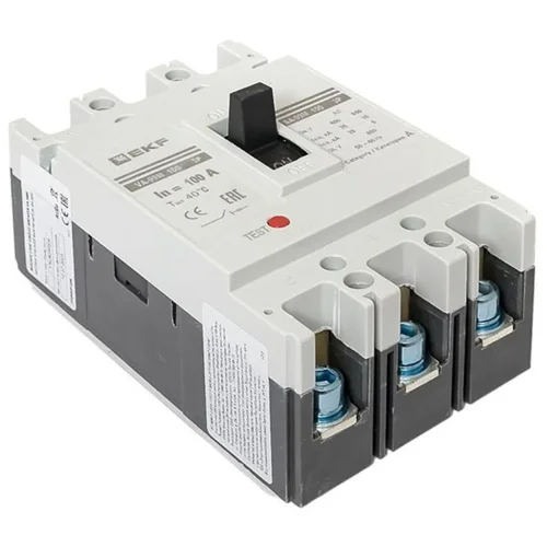 Выключатель автоматический 3п 100/100А 35кА ВА-99М PROxima EKF mccb99-100-100m - фото 7