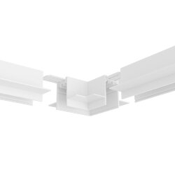 Угол потолок-потолок встраиваемый под ГКЛ SMART, белый, Denkirs TR2112-WH