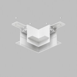 Угол потолок-потолок встраиваемый под ГКЛ SMART, белый, Denkirs TR2112-WH