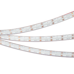 Светодиодная лента герметичная COB-PS-X840-12mm 24V RGB (16 W/m, IP67, CSP, 5m) (Arlight)