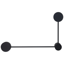 Светильник WOLTA WSL-GX53/13-R под лампу GX53 Черный MOLECULE