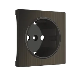 Накладка для розетки бронзовый W1179012