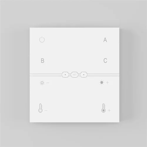 Беспроводная панель управления освещением (Белый) - фото 4