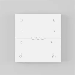 Беспроводная панель управления освещением Комбинированная (MIX) (Белый) DRC034-8-W