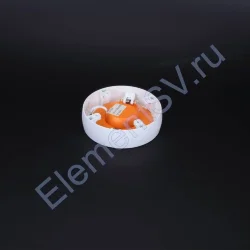 Корпус-адаптер круглый для накладного варианта DL-SR-6W MB36