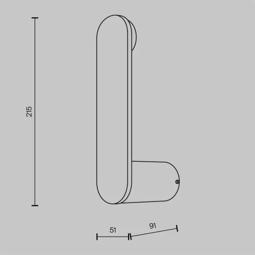 Настенный светильник (бра) Connect 3000К 5Вт (Белый) - фото 13