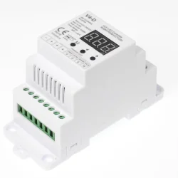Контроллер V4-D на din-рейку RGBW, CCT, DIM IC57 (12-24V, 4ch x 5A, 240/480W)