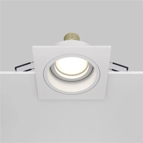 Встраиваемый светильник Atom GU10 10Вт (Белый) - фото 6