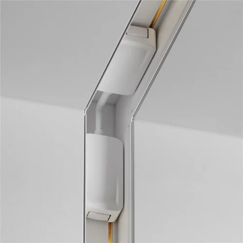 Коннектор угловой внутренний Radity встраиваемый белый (Белый) TRA084CT-12W - фото 3