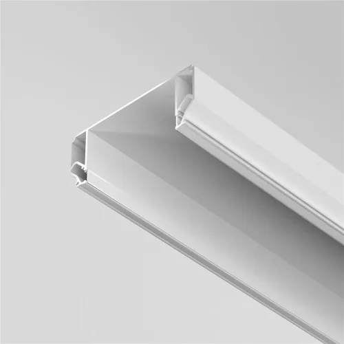 Вставка - заглушка 4м. для профиля ALM-9940-SC (Белый) - фото 3