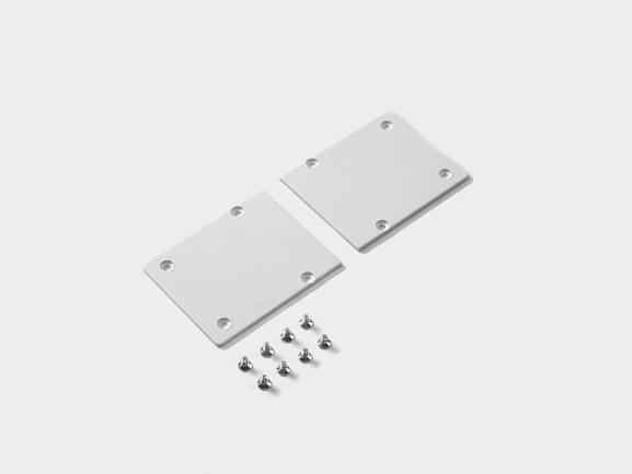 Заглушка для низковольтного трека SY белый IP20, ECS-SY-WH-2. Фото 2