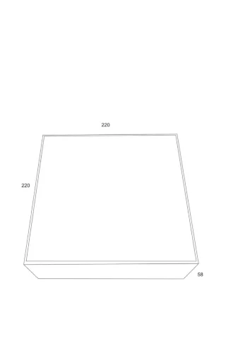 Потолочный светильник Zon 4000K 1x26Вт 120° (Белый) - фото 5