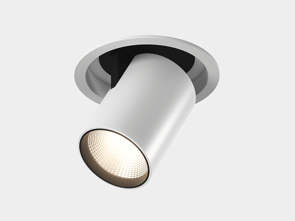 Светильник светодиодный потолочный встраиваемый поворотно-выдвижной, серия SPL, Ч/Б, 25Вт, IP20, Теплый белый (3000К), SPL-R1-25-WW купить в SWG - официальный производитель - фото