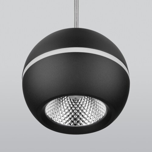 Подвесной светодиодный светильник 9W 4200K черный - Фото 4