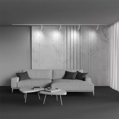 Трековый светильник Focus Design Unity GU10 10Вт (Белый) - фото 8