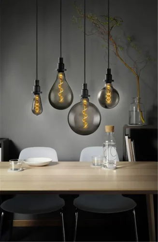 Лампа Эдисон 5W/1800K (=15W) E27 | Vintage 1906 Edison SMOKE FILAMENT | - OSRAM. Фото 3