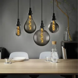 Лампа Эдисон 5W/1800K (=15W) E27 | Vintage 1906 Edison SMOKE FILAMENT | - OSRAM