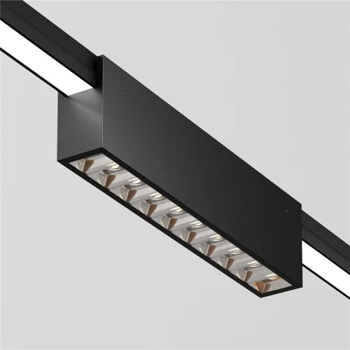 Уличный трековый светильник Points Elasity IP 3000К 20Вт 45° черный (Черный) - фото 6