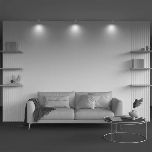 Потолочный светильник Calipso GX53 12 Вт (Белый) - фото 5