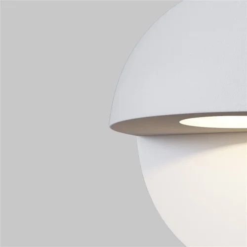 Настенный светильник (бра) Меццо / Mezzo 4,6Вт 3000K IP 54 (Белый) O033WL-L3W3K - фото 2