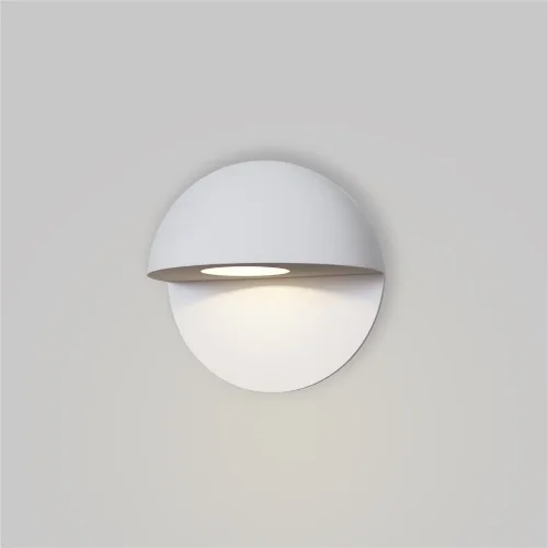 Настенный светильник (бра) Меццо / Mezzo 4,6Вт 3000K IP 54 (Белый) O033WL-L3W3K - фото 3