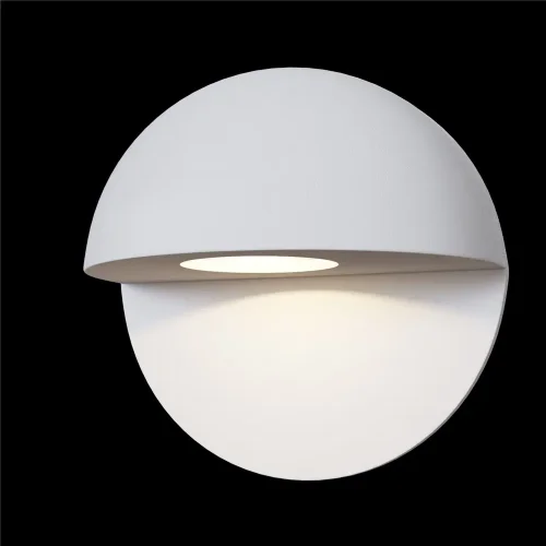 Настенный светильник (бра) Меццо / Mezzo 4,6Вт 3000K IP 54 (Белый) O033WL-L3W3K - фото 4