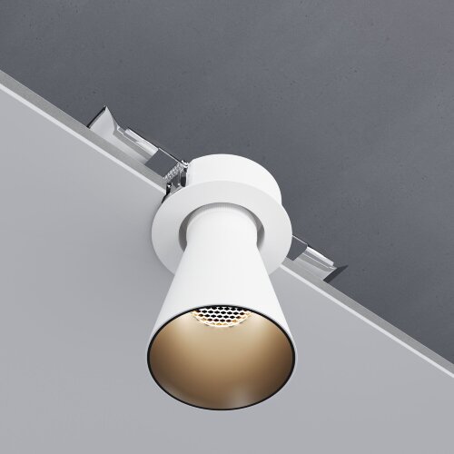 Светильник встраиваемый светодиодный Bell 8W 3000K белый - Фото 5