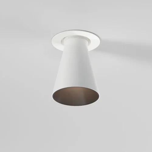 Светильник встраиваемый поворотный с антибликовой решеткой Bell 8W 3000K белый 25097/LED - фото 2