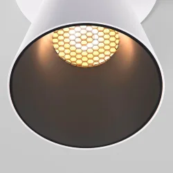 Светильник встраиваемый поворотный с антибликовой решеткой Bell 8W 3000K белый 25097/LED (068060)