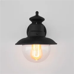 Уличный настенный светильник Talli D IP44 GL 3002D черный (038480)