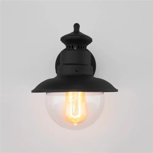 Уличный настенный светильник Talli D IP44 GL 3002D черный - фото 4