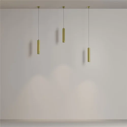 Подвесной светильник Focus LED 4000K 12W 40° (Латунь) - фото 10