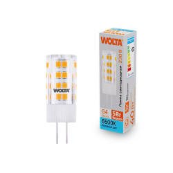 Светодиодная лампа WOLTA WSTD-JC-220V5W6KG4-C 5Вт 6500K G4
