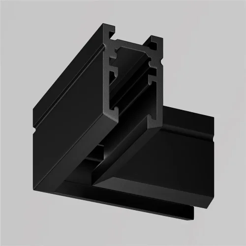 Коннектор угловой, накладной Levity (Черный) - фото 2