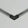 Коннектор угловой, накладной Levity (Черный) - фото 5