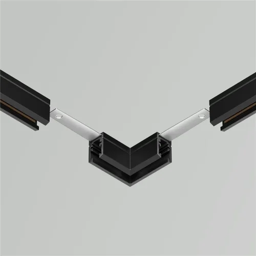 Коннектор угловой, накладной Levity (Черный) - фото 4