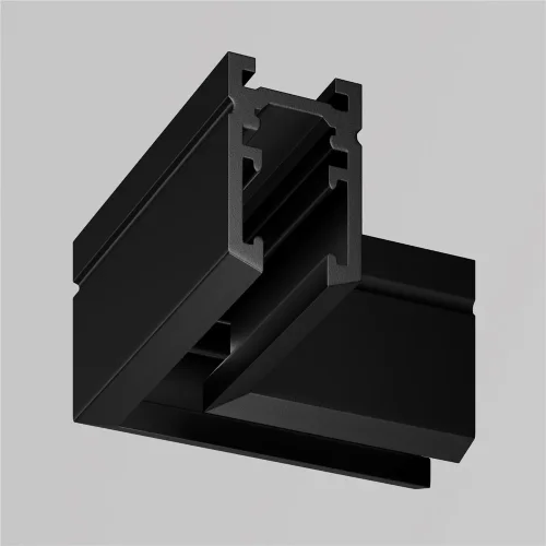 Коннектор угловой, накладной Levity (Черный) TRA184CL-11B - фото 2