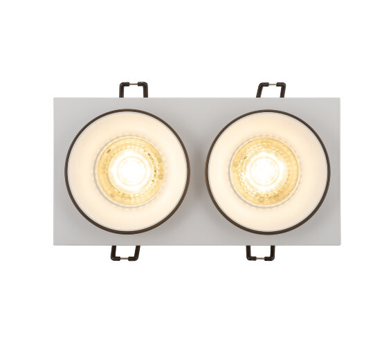 DK2422-BK Встраиваемый светильник, IP 20, 50 Вт, GU10, черный, алюминий. Фото 4