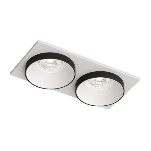 DK2422-BK Встраиваемый светильник, IP 20, 50 Вт, GU10, черный, алюминий. Фото 7