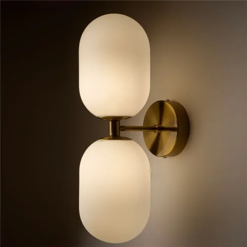 Настенный светильник (бра) Freya FR1012WL-02BS (Латунь) - фото 8