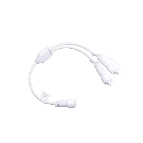 UCX-F90 S2-0.4M-WH Провод-разветвитель для гирлянд серии F90PRO, 0.4м, 2 выхода, Статика-мерцание, IP67, Белый - фото 8