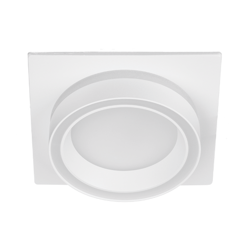 Светильник WOLTA WDL-GX53/06W-S под лампу GX53 Белый LUCE - фото 1.