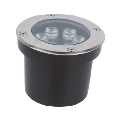 ULU-B11A-6W-2700K IP67 GREY Светильник светодиодный уличный, Архитектурный встраиваемый, Теплый белый свет 2700К, Корпус серый.