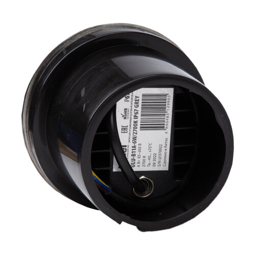 ULU-B11A-6W-2700K IP67 GREY Светильник светодиодный уличный, Архитектурный встраиваемый, Теплый белый свет 2700К, Корпус серый. - фото 7