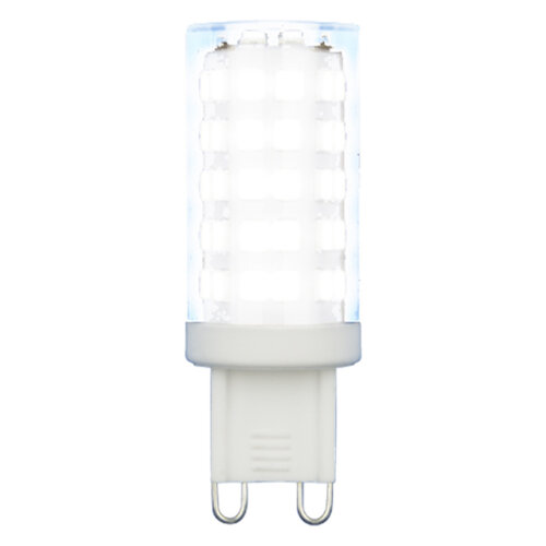 LED-JCD-9W-4000K-G9-CL GLZ09TR Лампа светодиодная, прозрачная, Белый свет 4000К. - фото 1