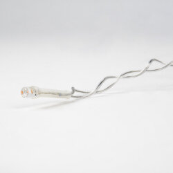 ULD-B12006-195-TTK PINK IP44 Бахрома светодиодная с эффектом мерцания, 12м, Соединяемая, 195 светодиодов, Розовый свет, Провод прозрачный